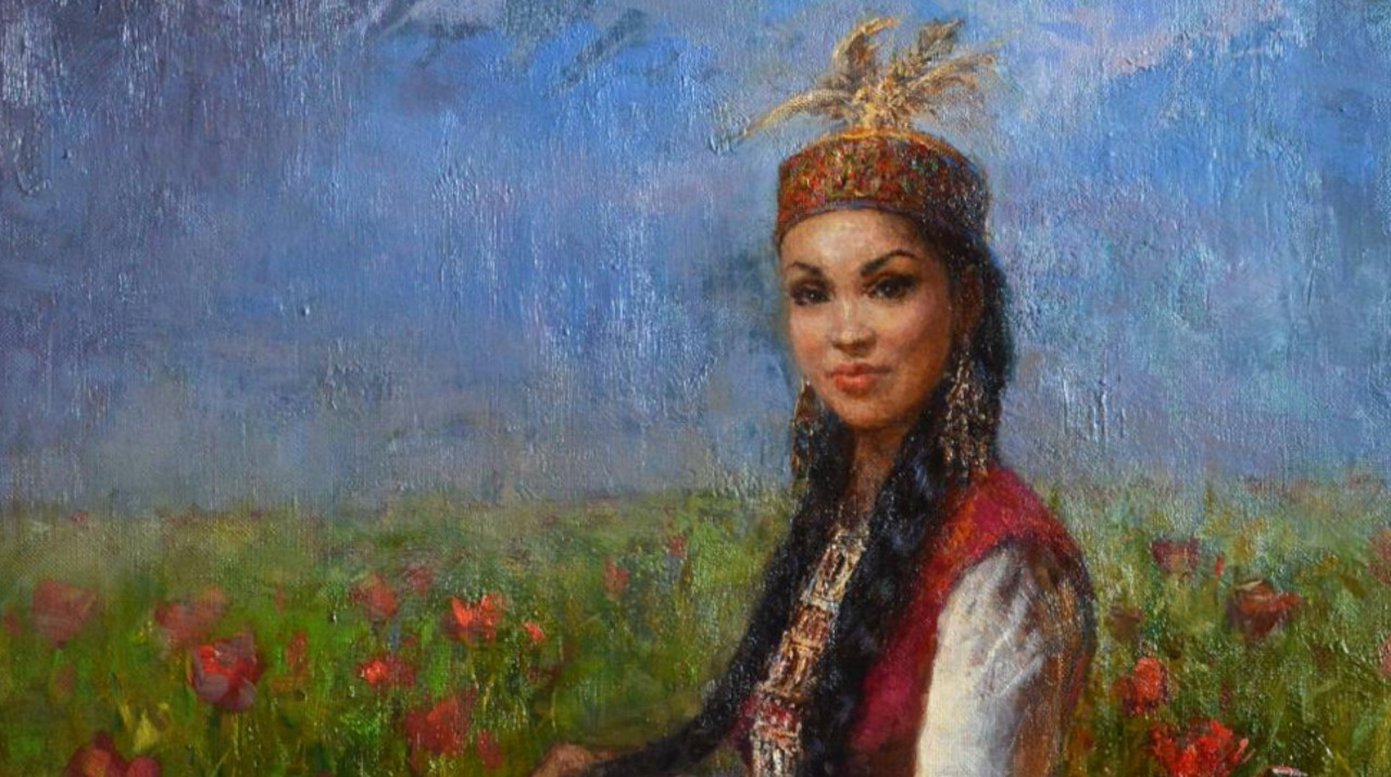 Ол кискасына шампан салды.